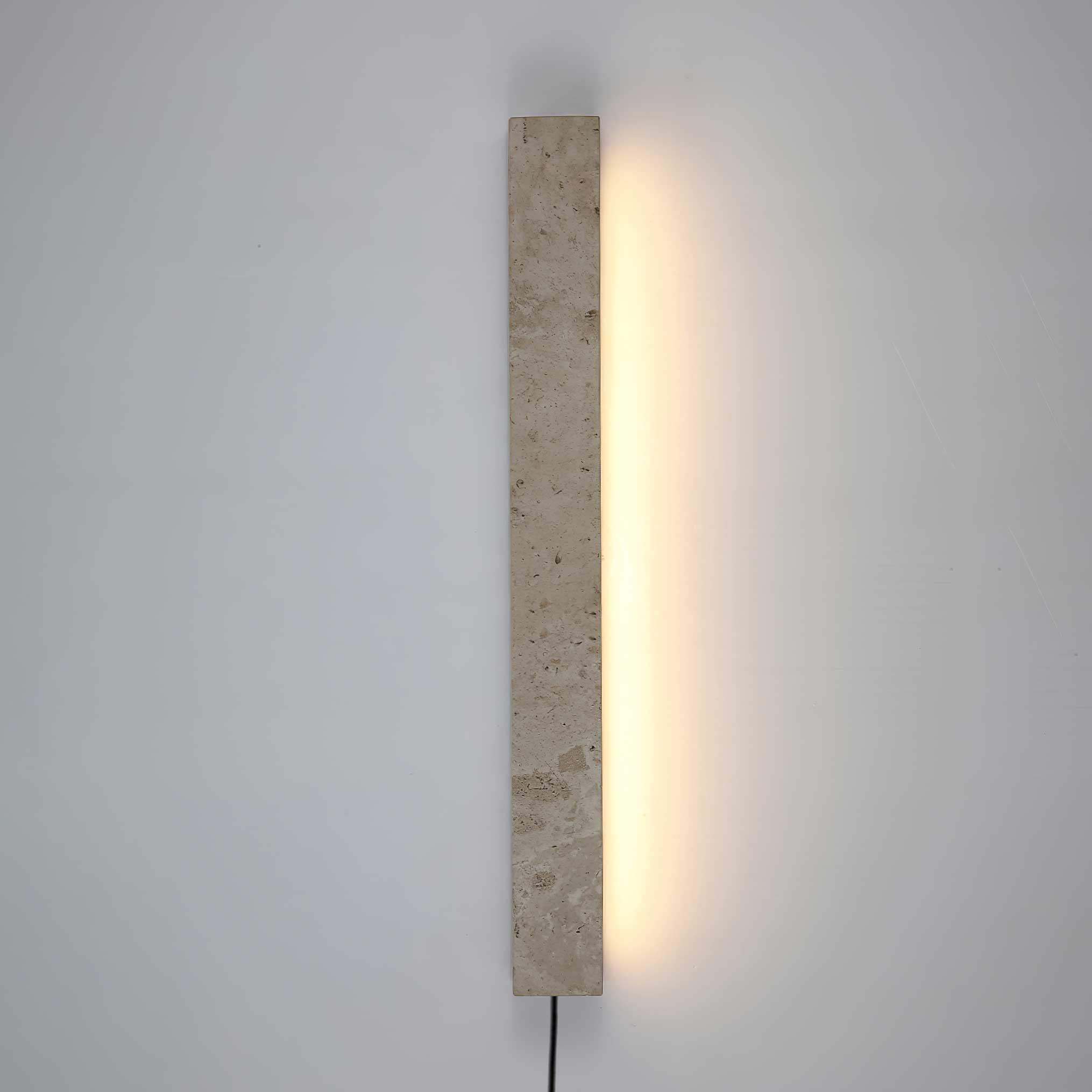 Satavik Travertijnen Wandlamp