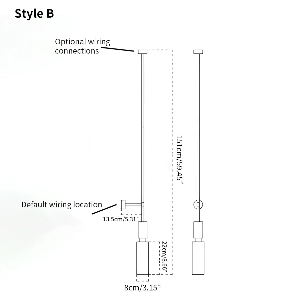 Laviro Wandlamp