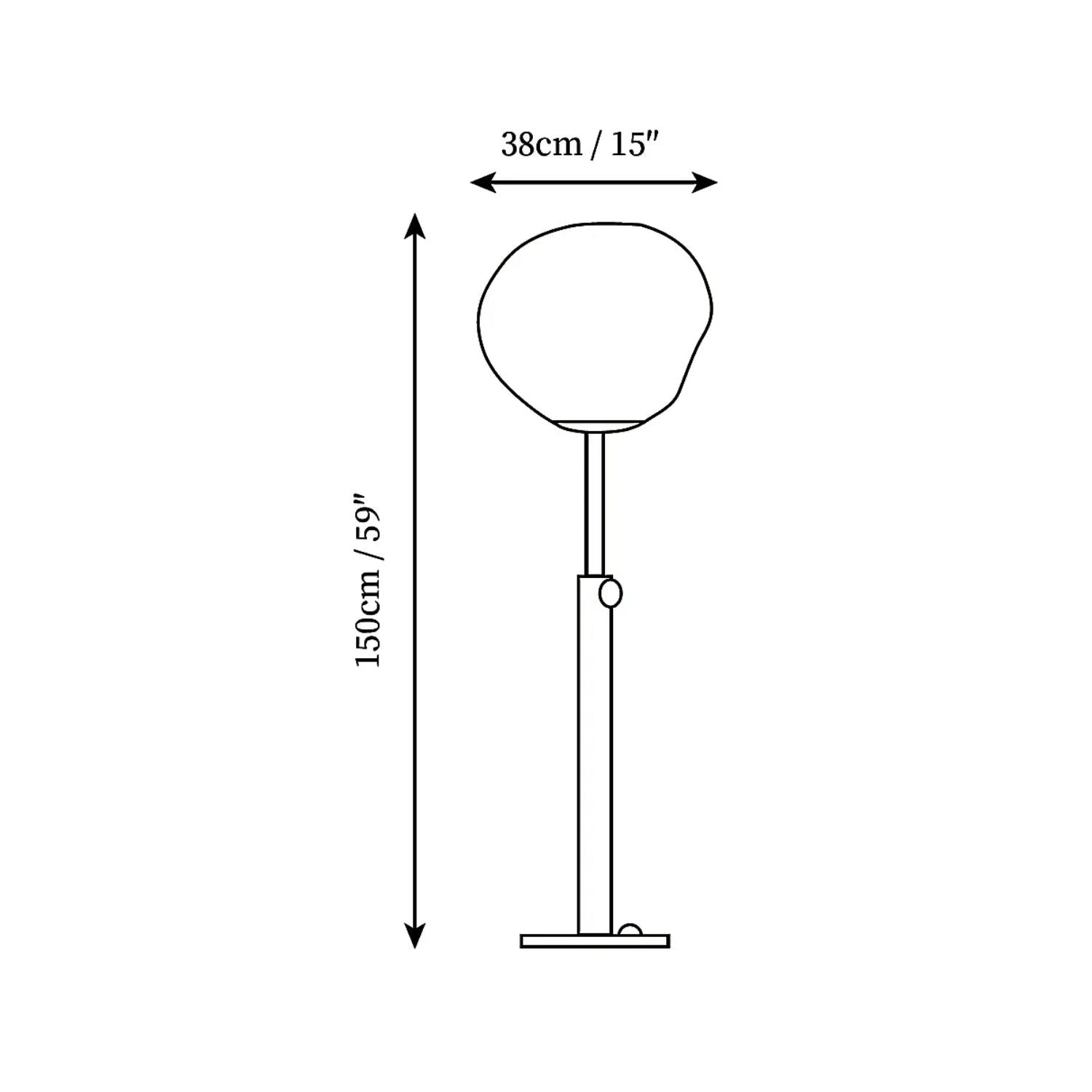 Syrlion Orb Vloerlamp
