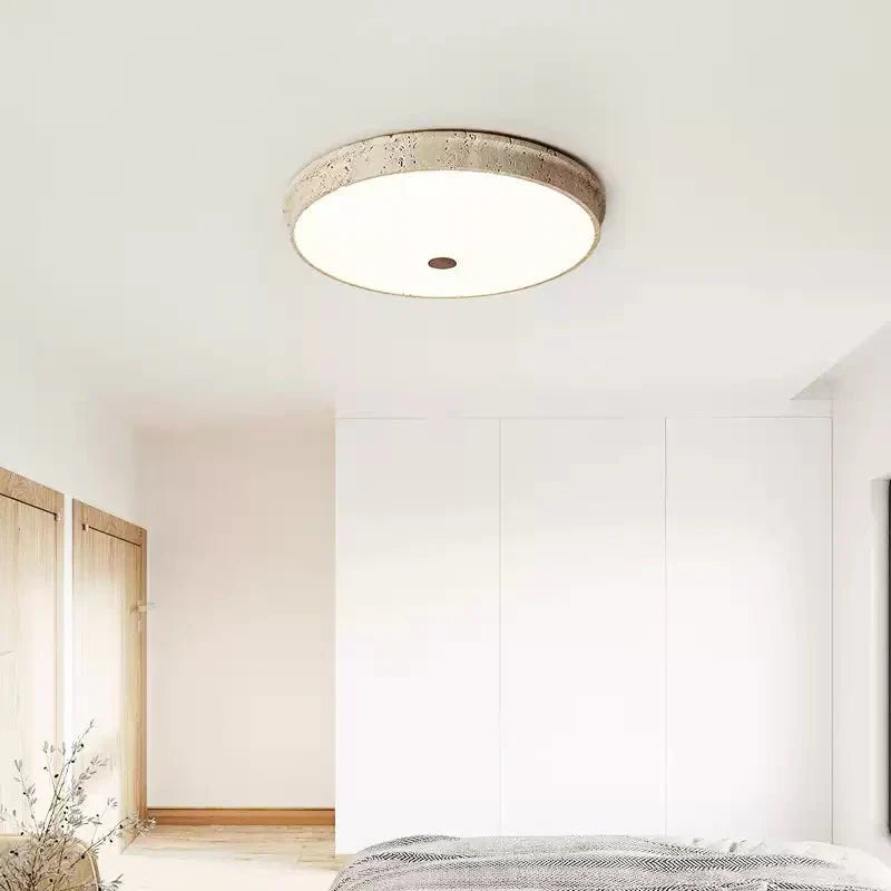 Zerpha Travertijnen Plafondlamp