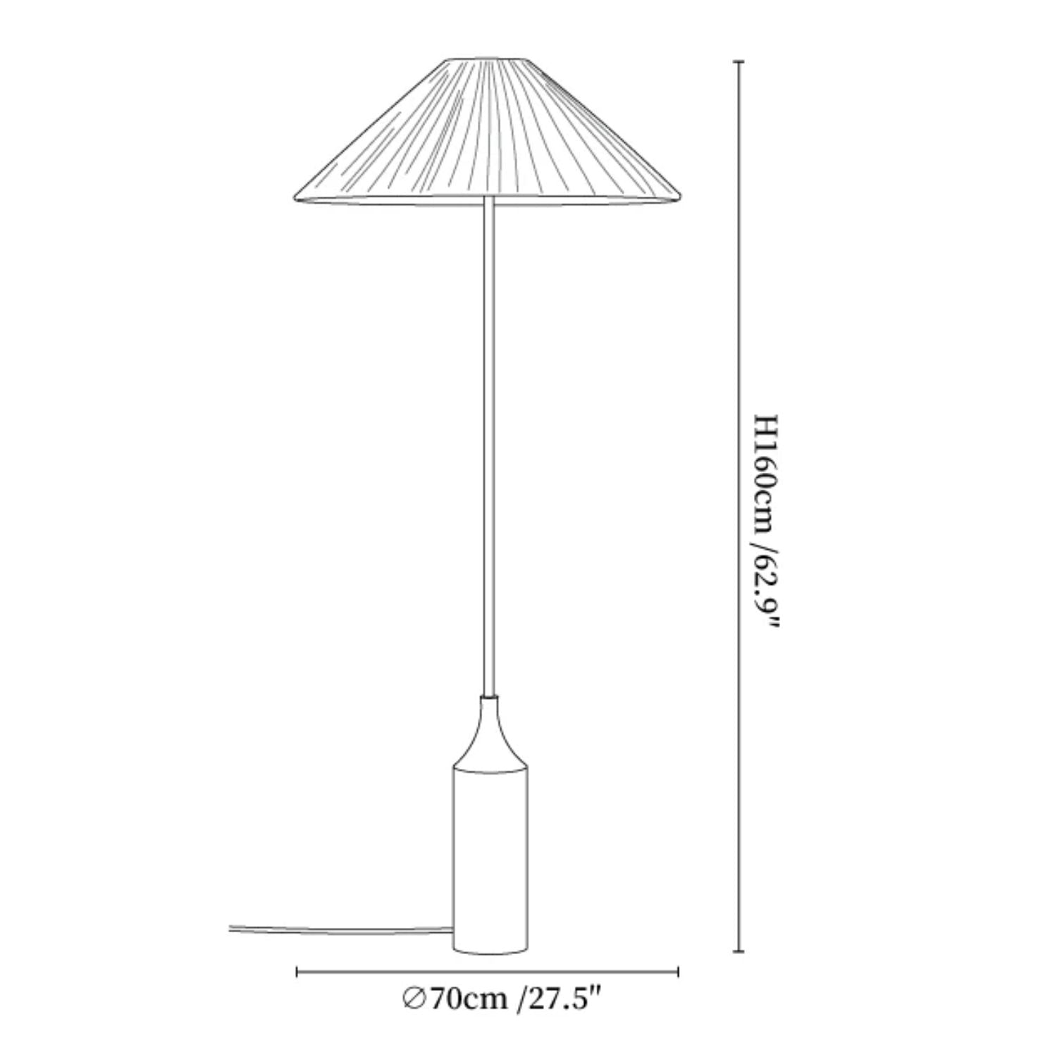Tamisu Vloerlamp