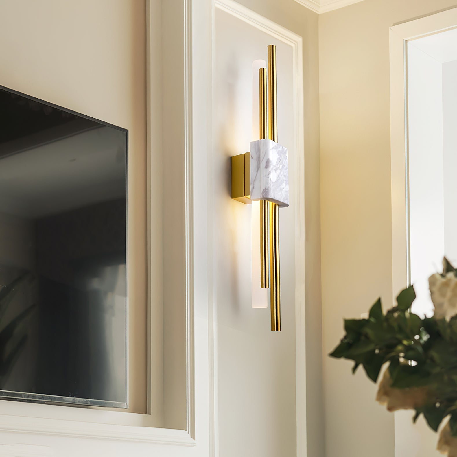Tenano Marmeren Wandlamp