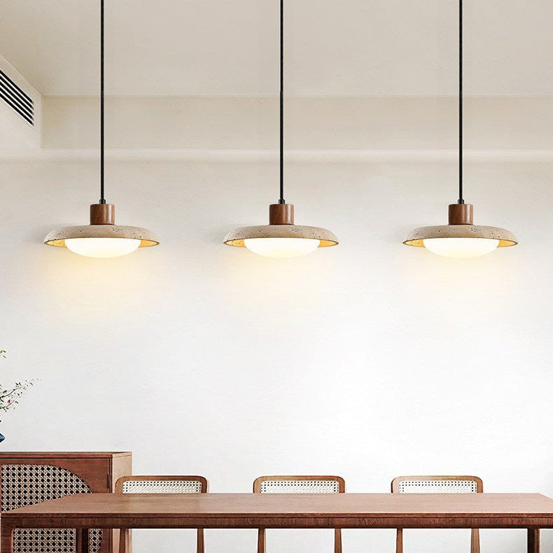 Latova Travertijnen Hanglamp