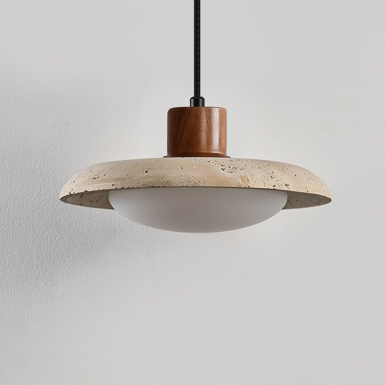 Latova Travertijnen Hanglamp
