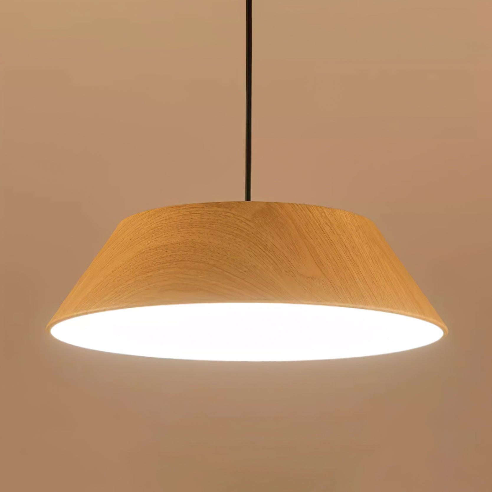 Trallon Houten Japandi Hanglamp