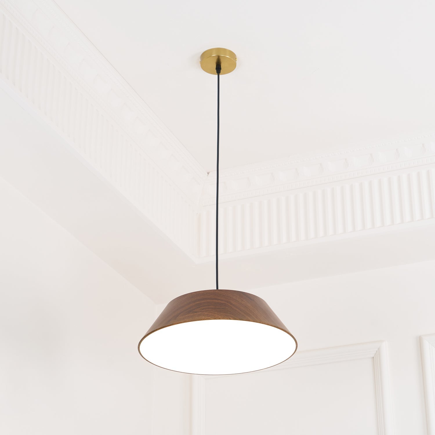 Trallon Houten Japandi Hanglamp