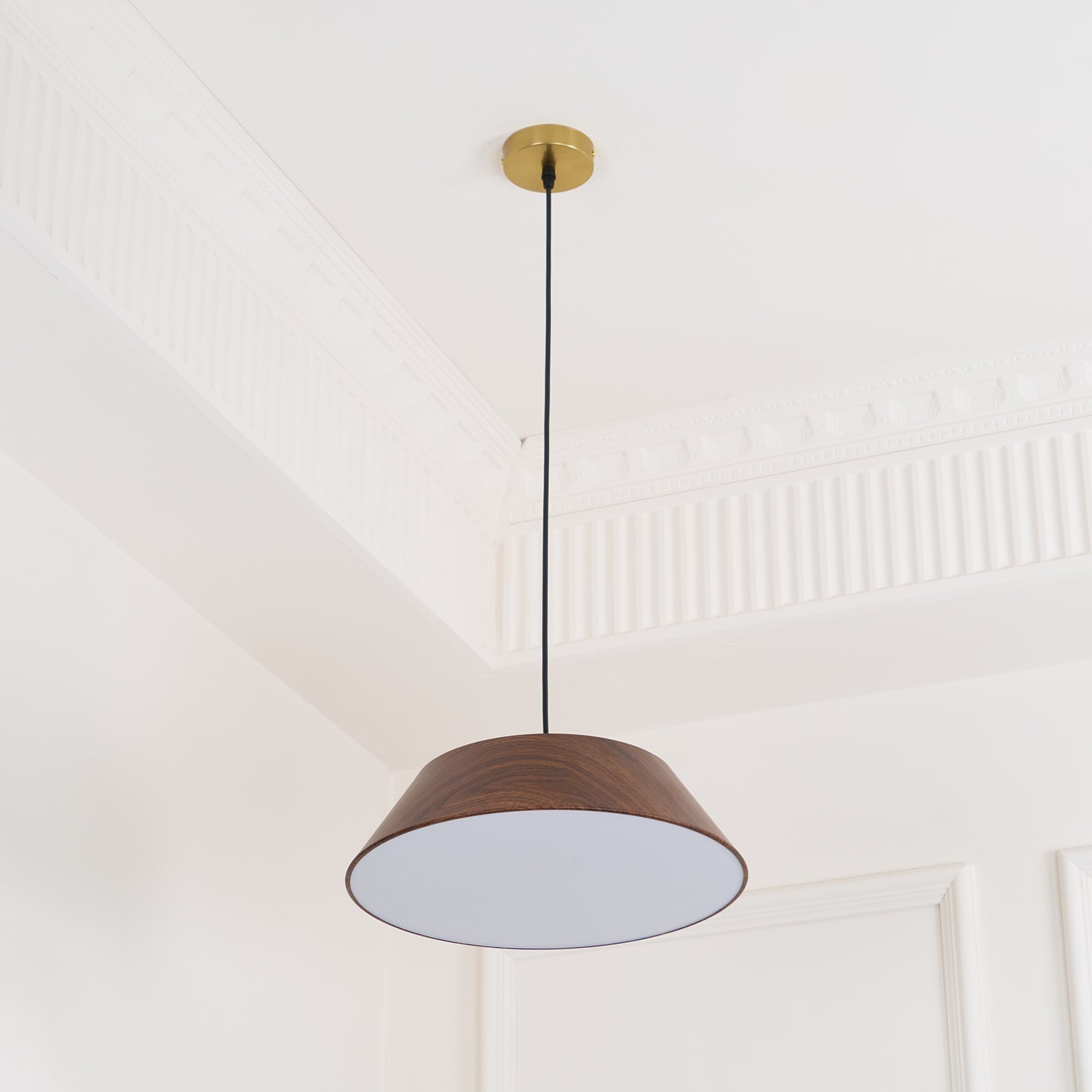 Trallon Houten Japandi Hanglamp