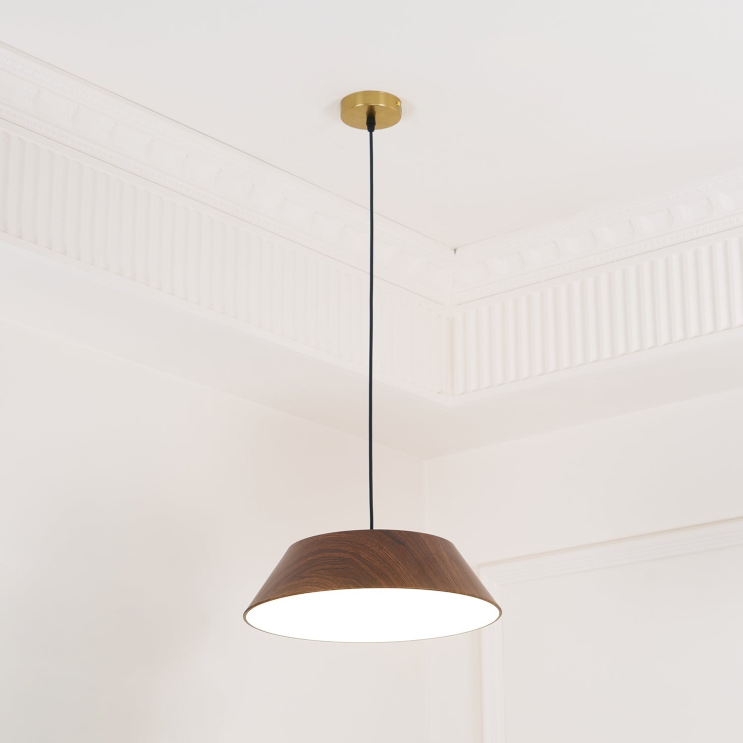 Trallon Houten Japandi Hanglamp