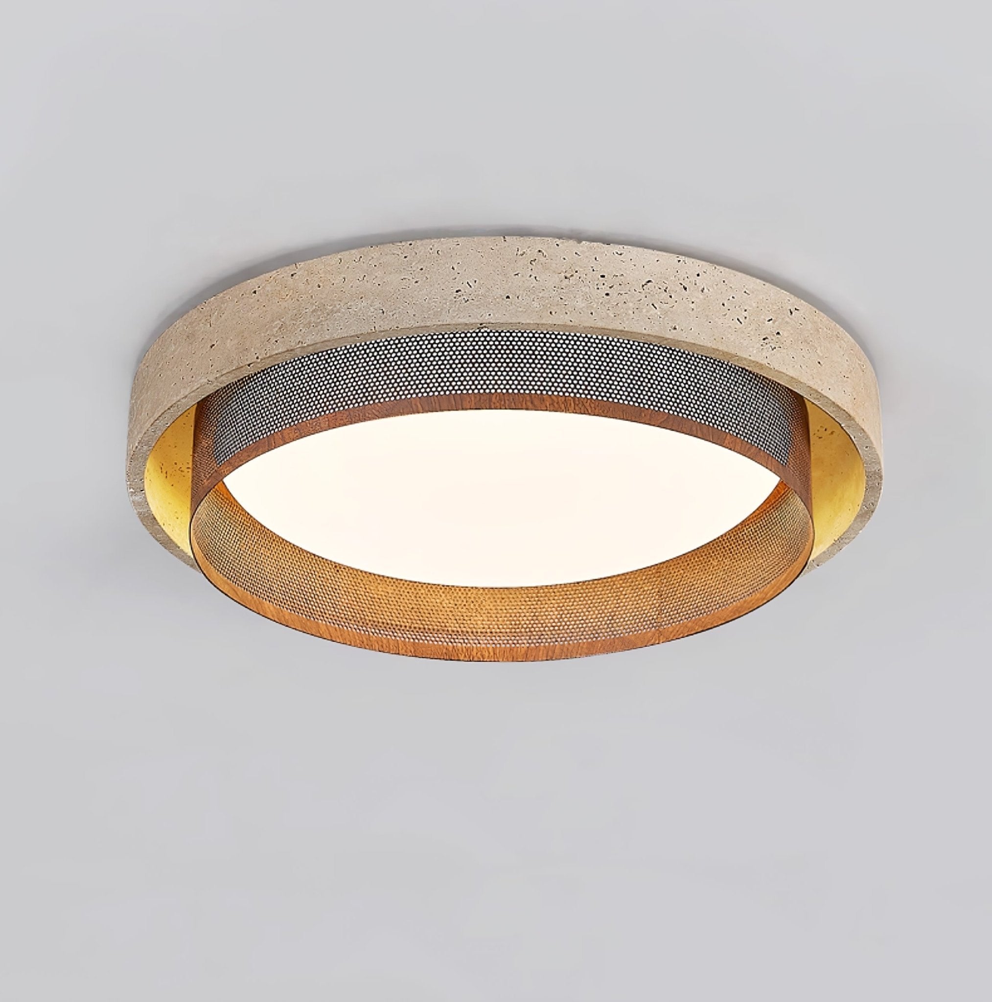 Foagane Natuursteen Plafondlamp