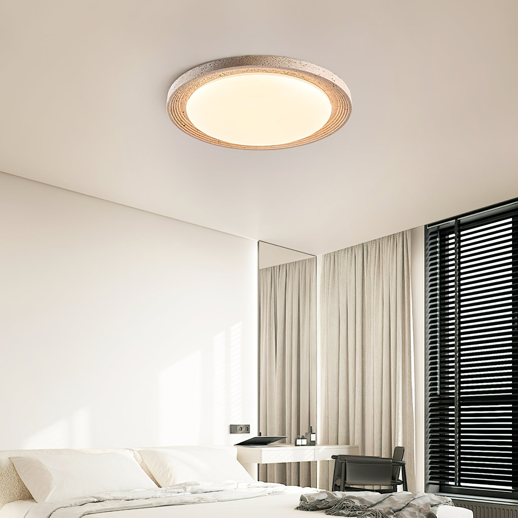 Telmalun Natuursteen Plafondlamp
