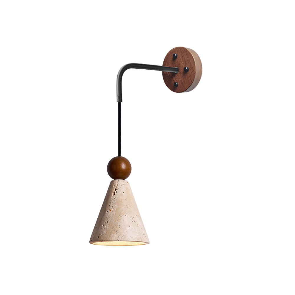 Tevvano Travertijn Wandlamp