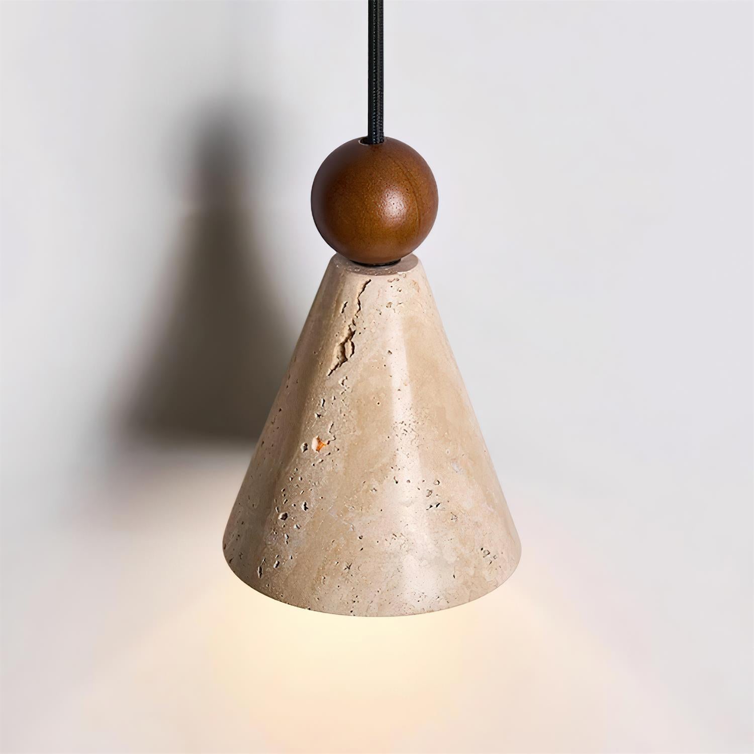 Tevvano Travertijn Wandlamp