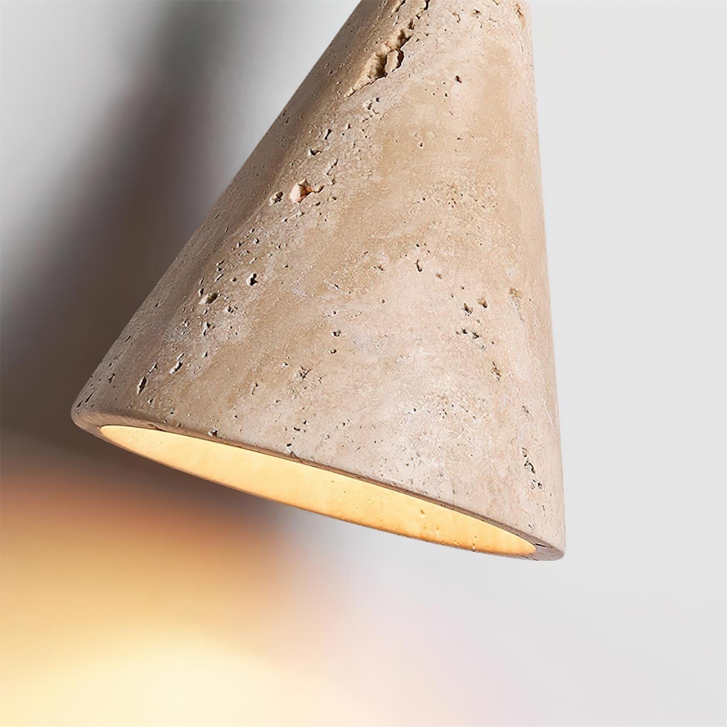Tevvano Travertijn Wandlamp