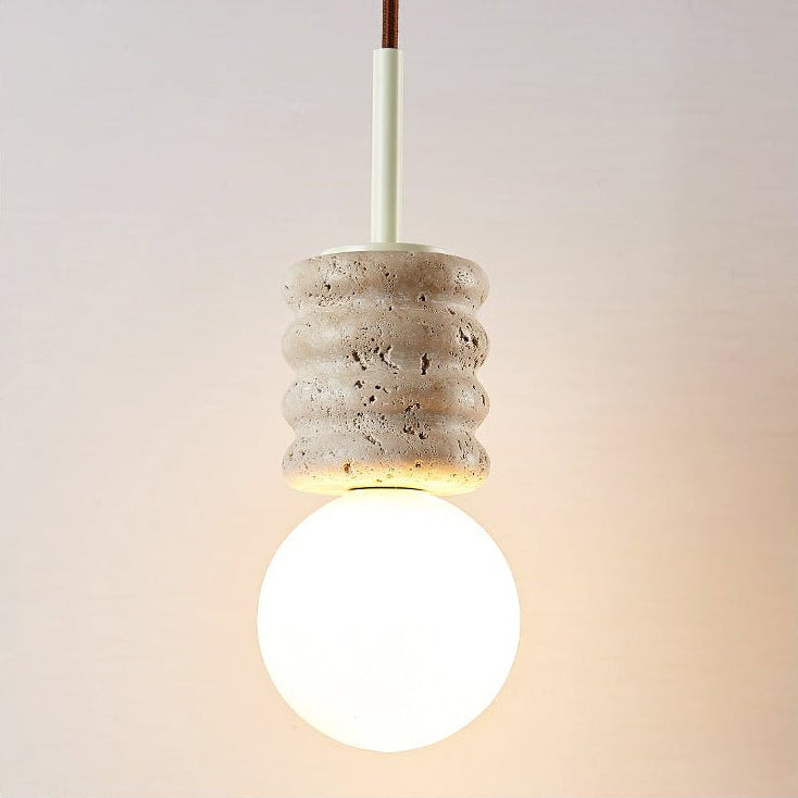 Fenora Travertijnen Hanglamp