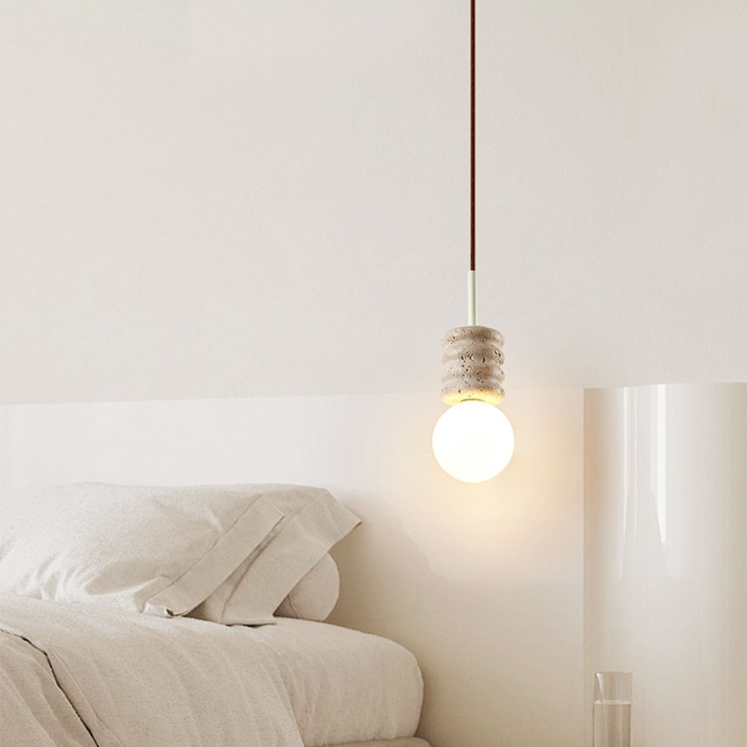 Fenora Travertijnen Hanglamp