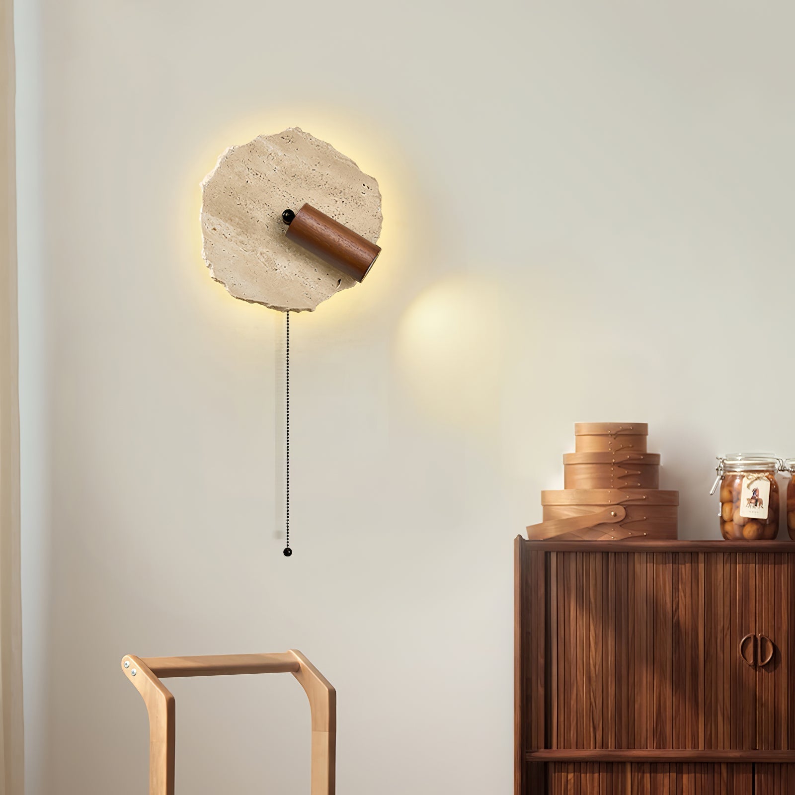Telahos Travertijn Wandlamp