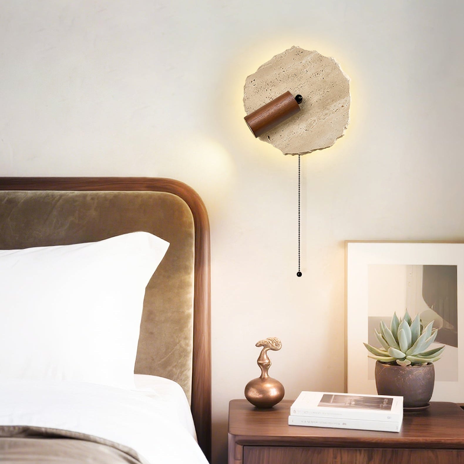 Telahos Travertijn Wandlamp