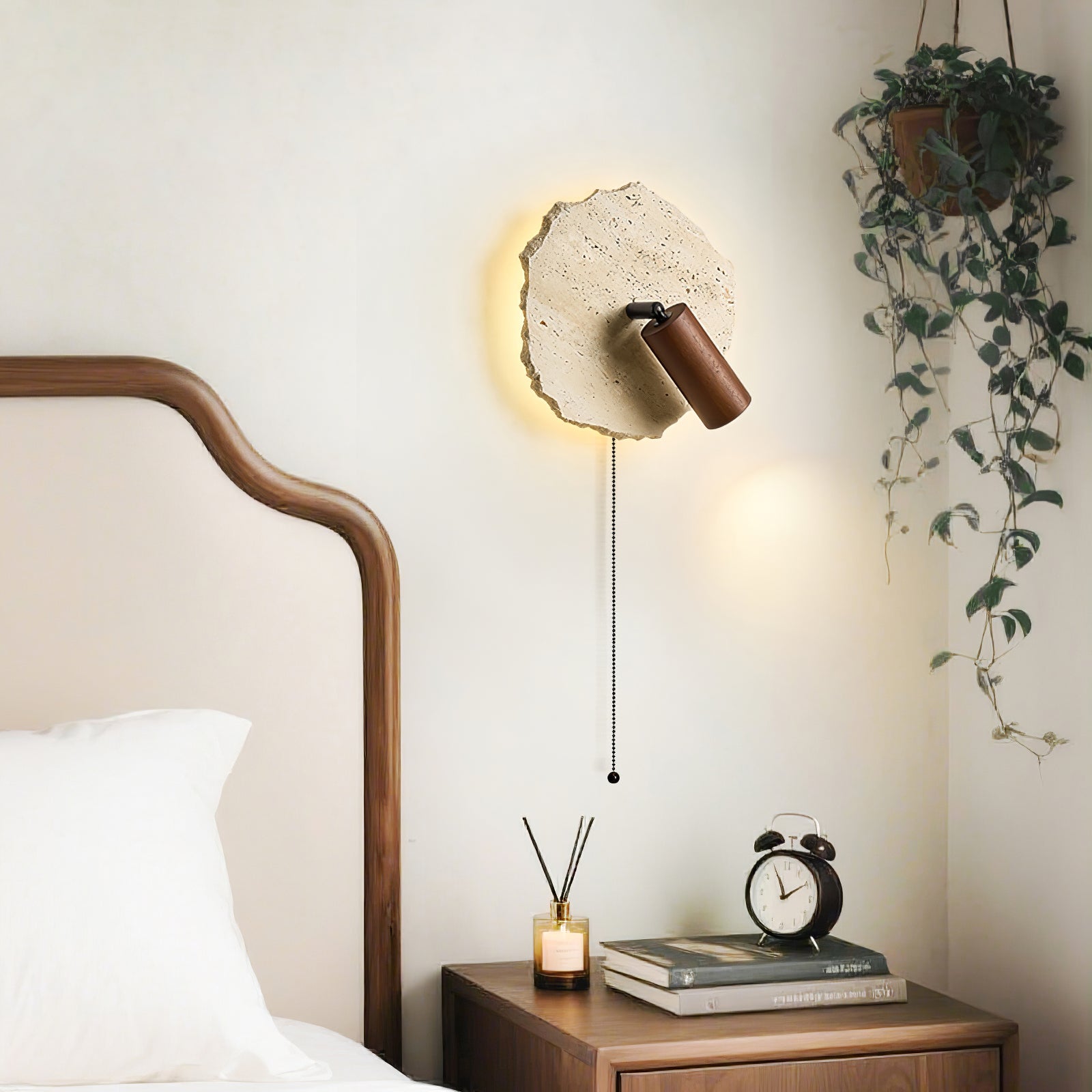 Telahos Travertijn Wandlamp