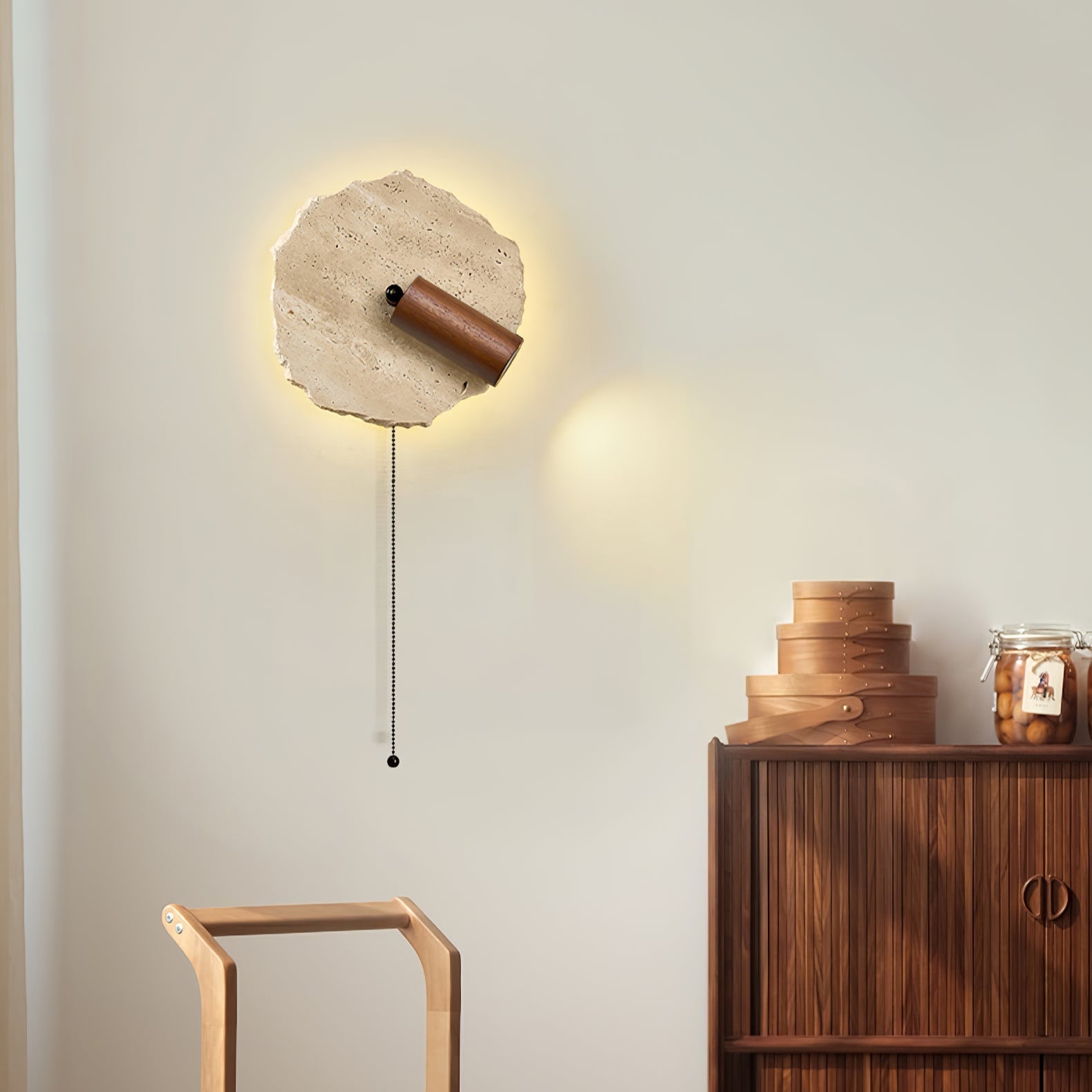Telahos Travertijn Wandlamp
