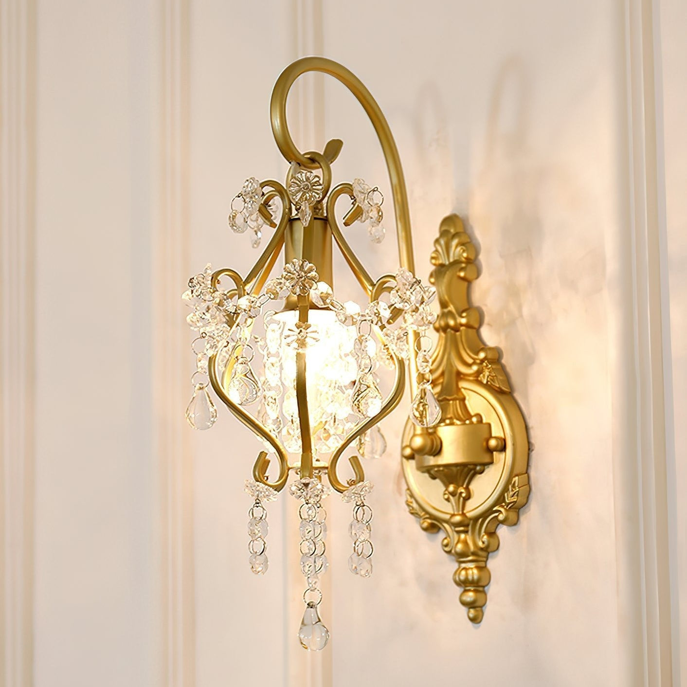 Tevo Kristallen Wandlamp