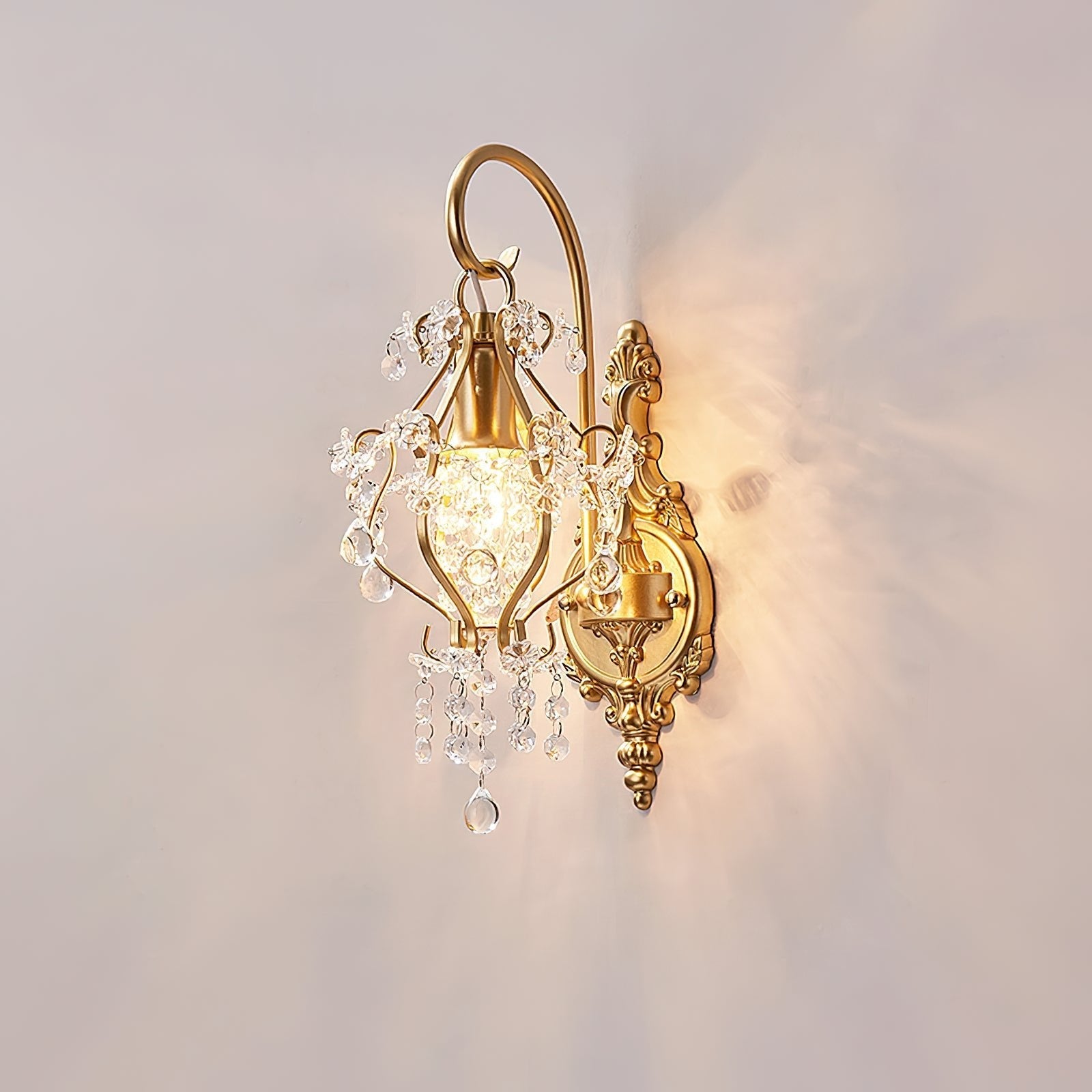 Tevo Kristallen Wandlamp