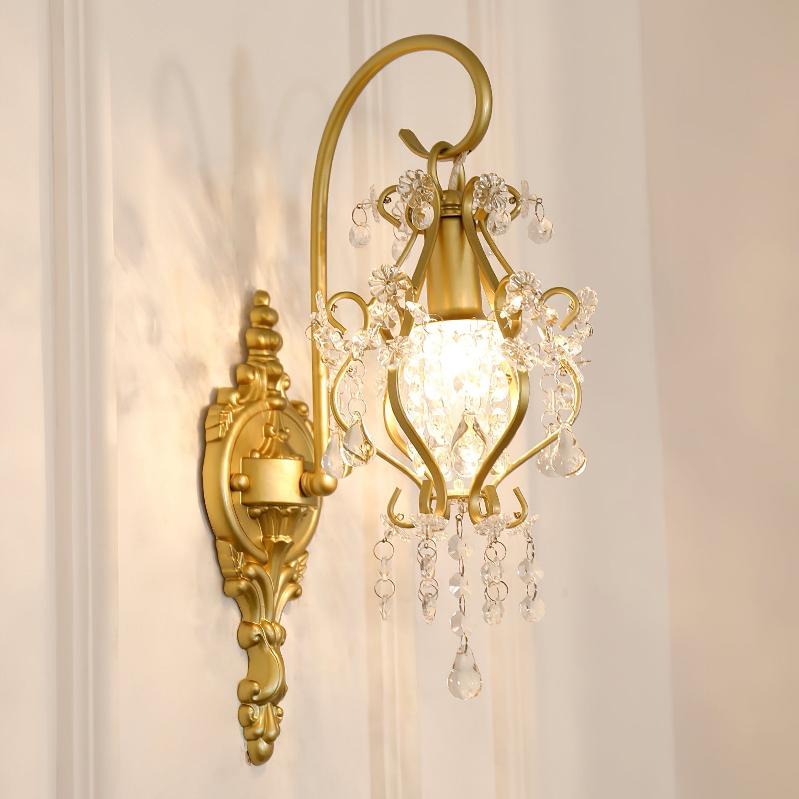 Tevo Kristallen Wandlamp