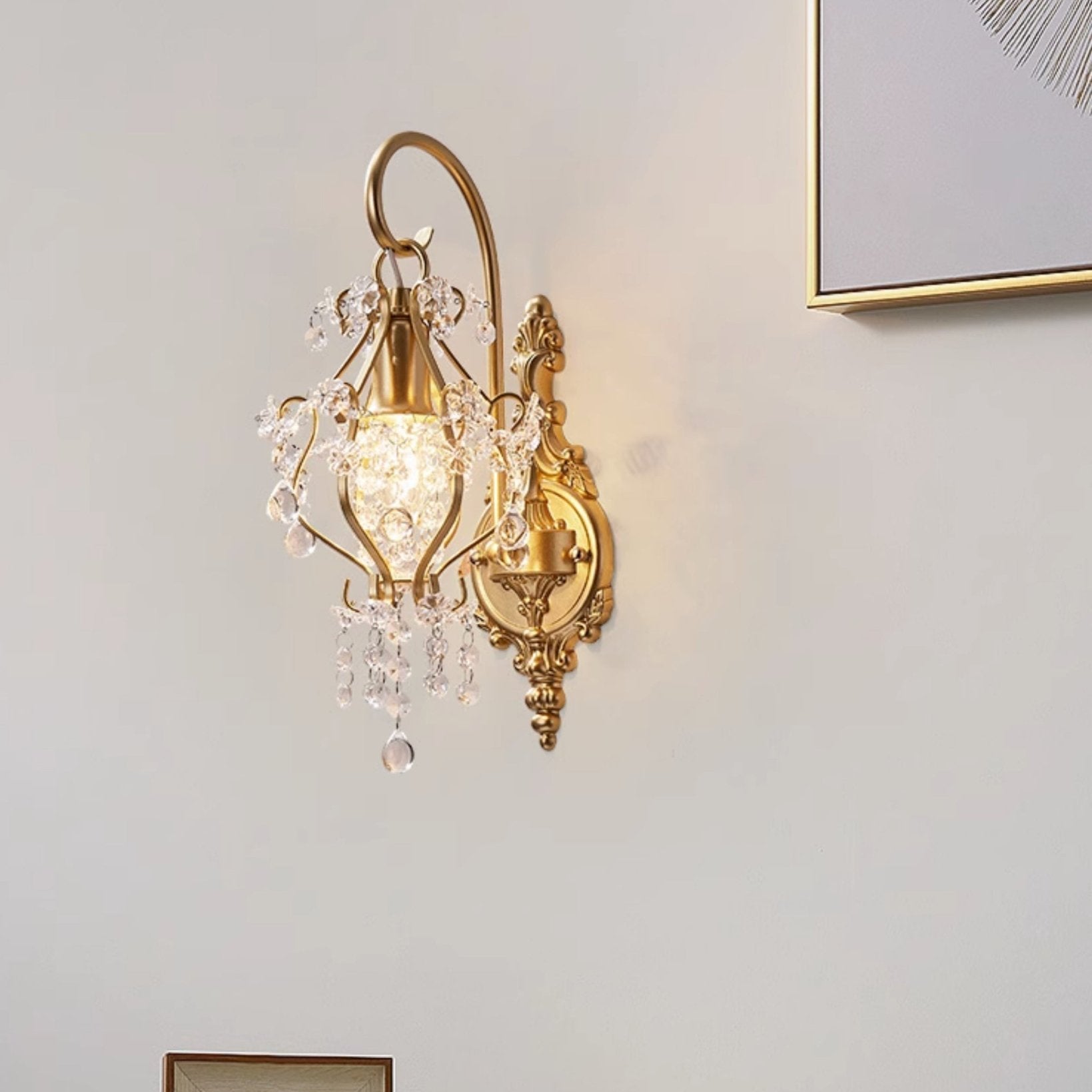 Tevo Kristallen Wandlamp