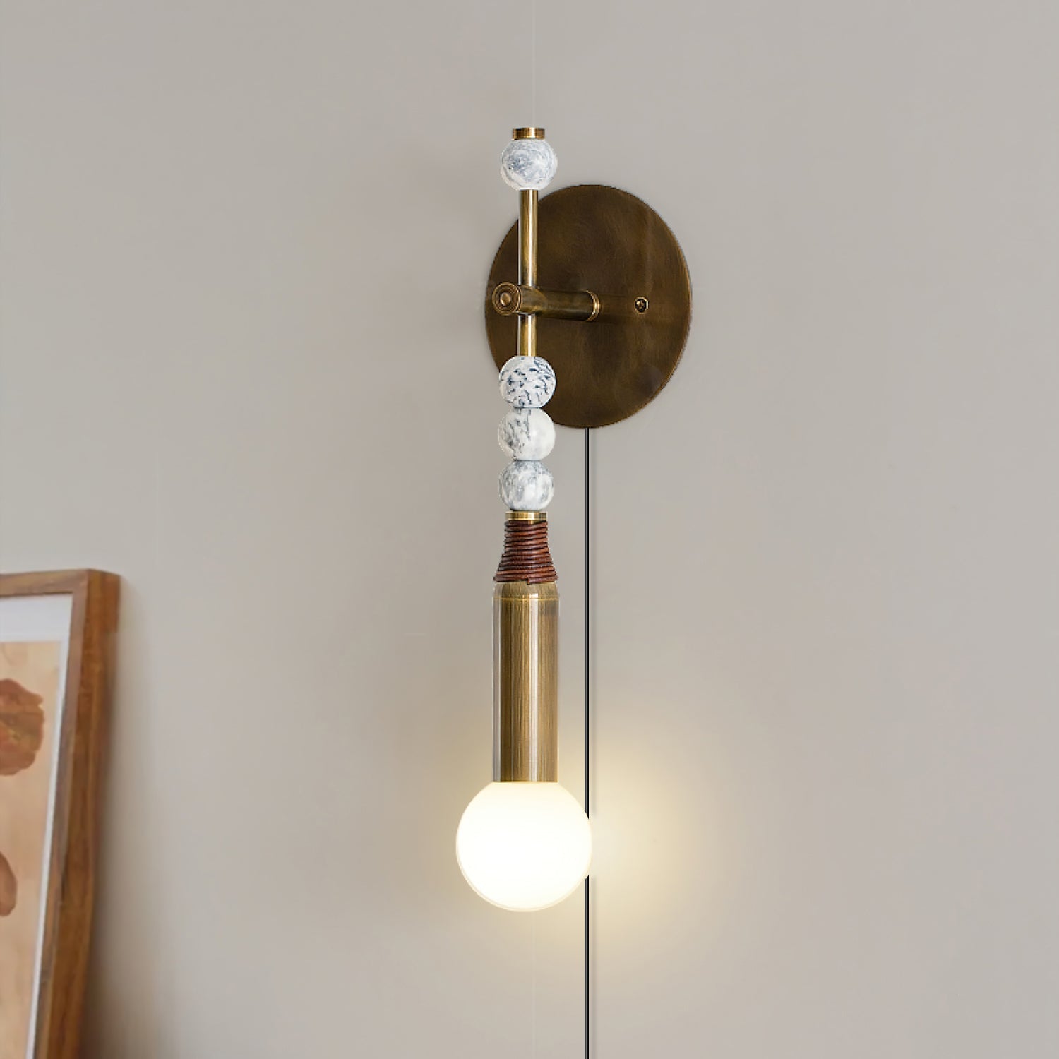Toamen Wandlamp Met Stekker