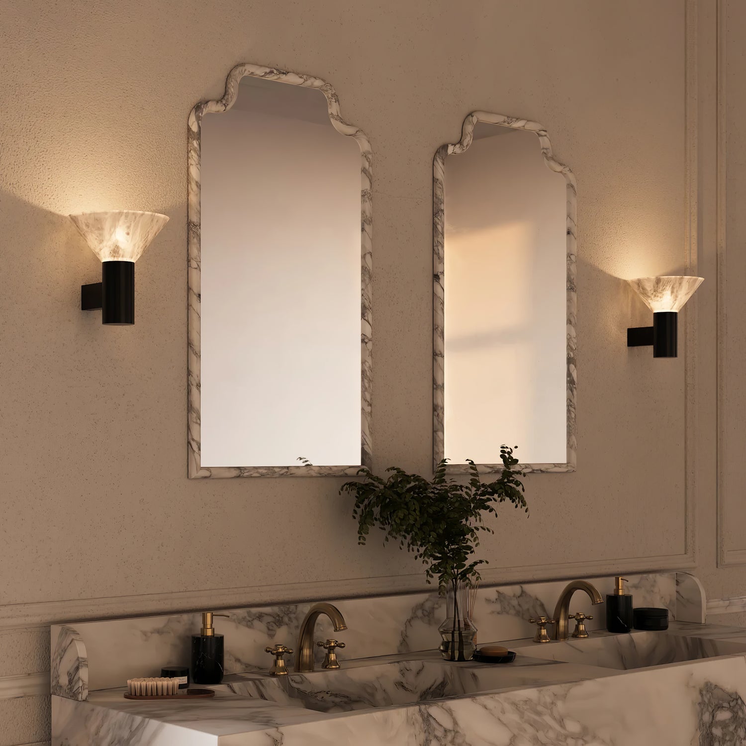 Atello Albasten Wandlamp