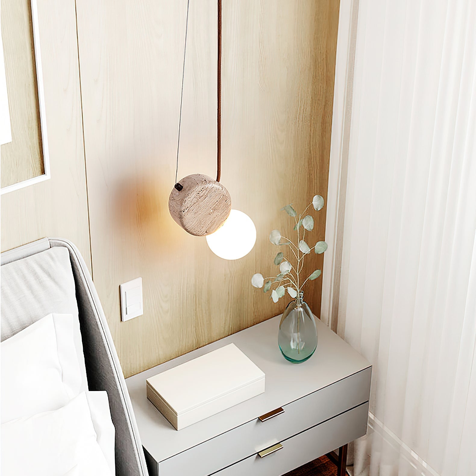 Tremiza Travertijn Hanglamp