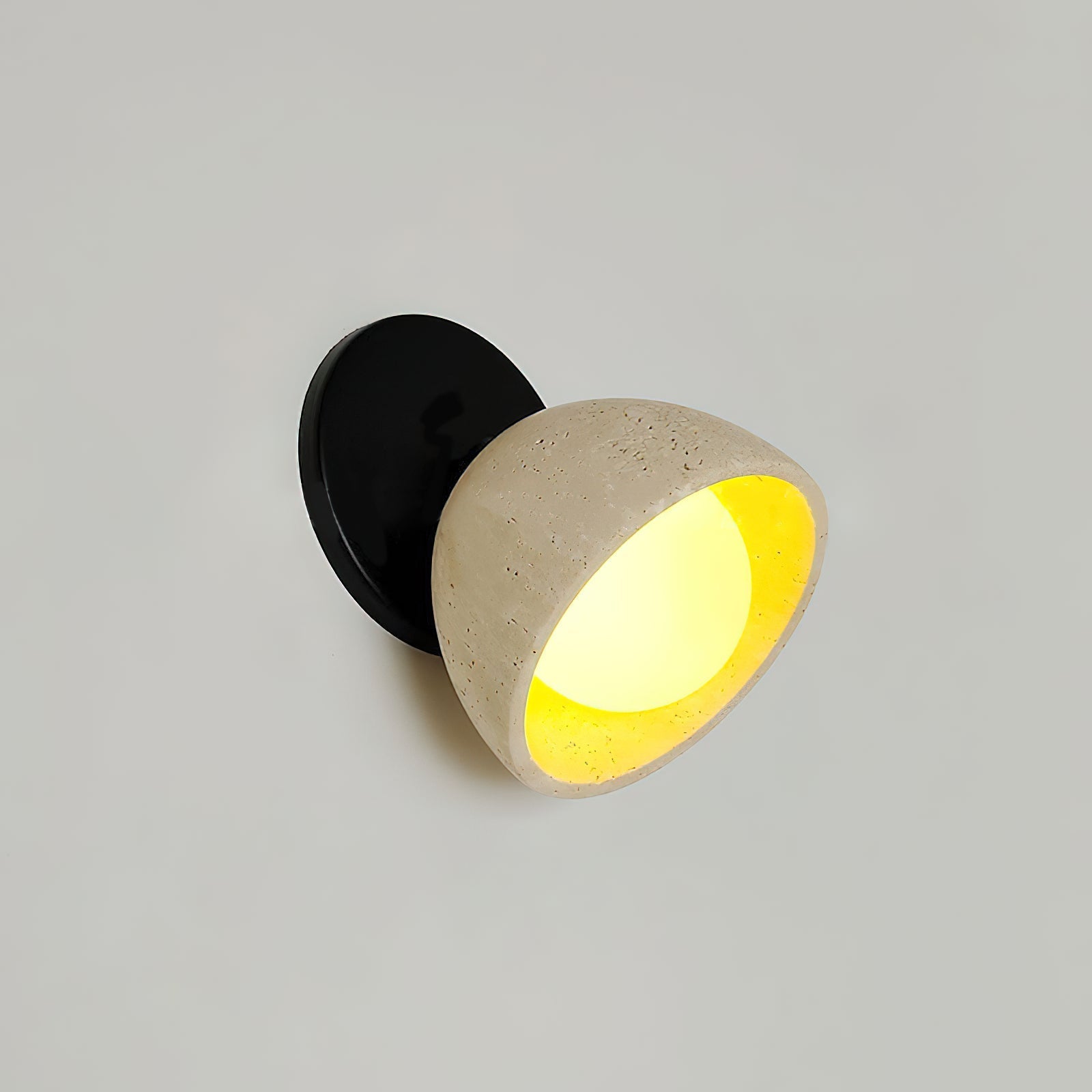 Torven Travertijnen Wandlamp