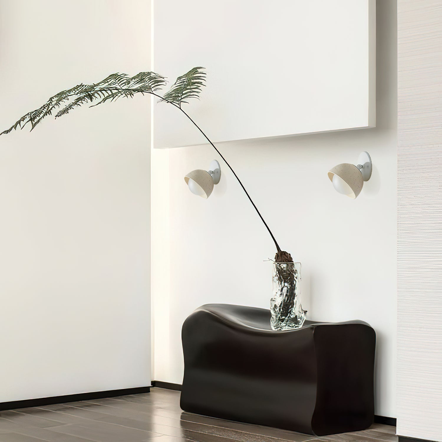 Torven Travertijnen Wandlamp