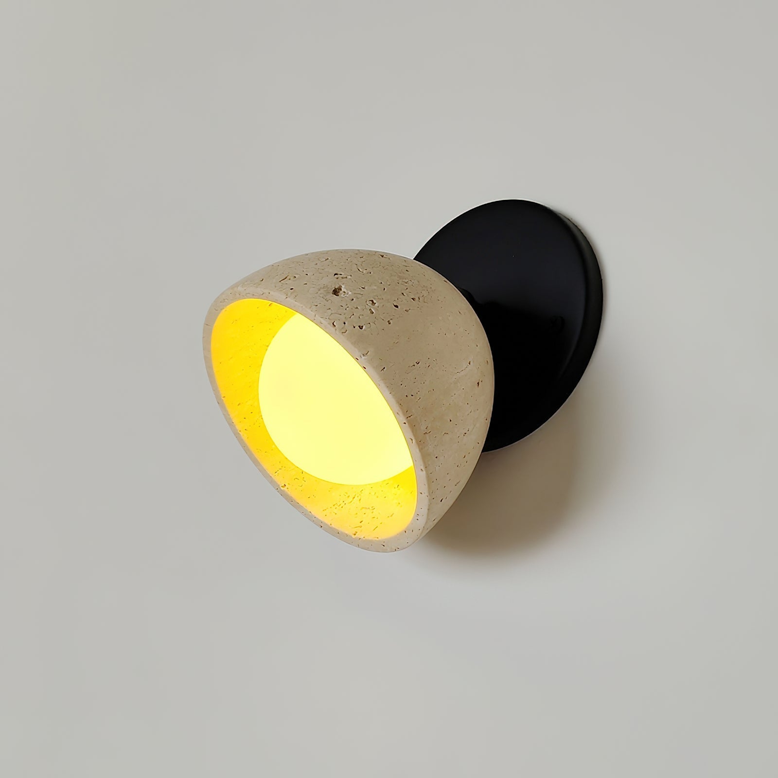Torven Travertijnen Wandlamp