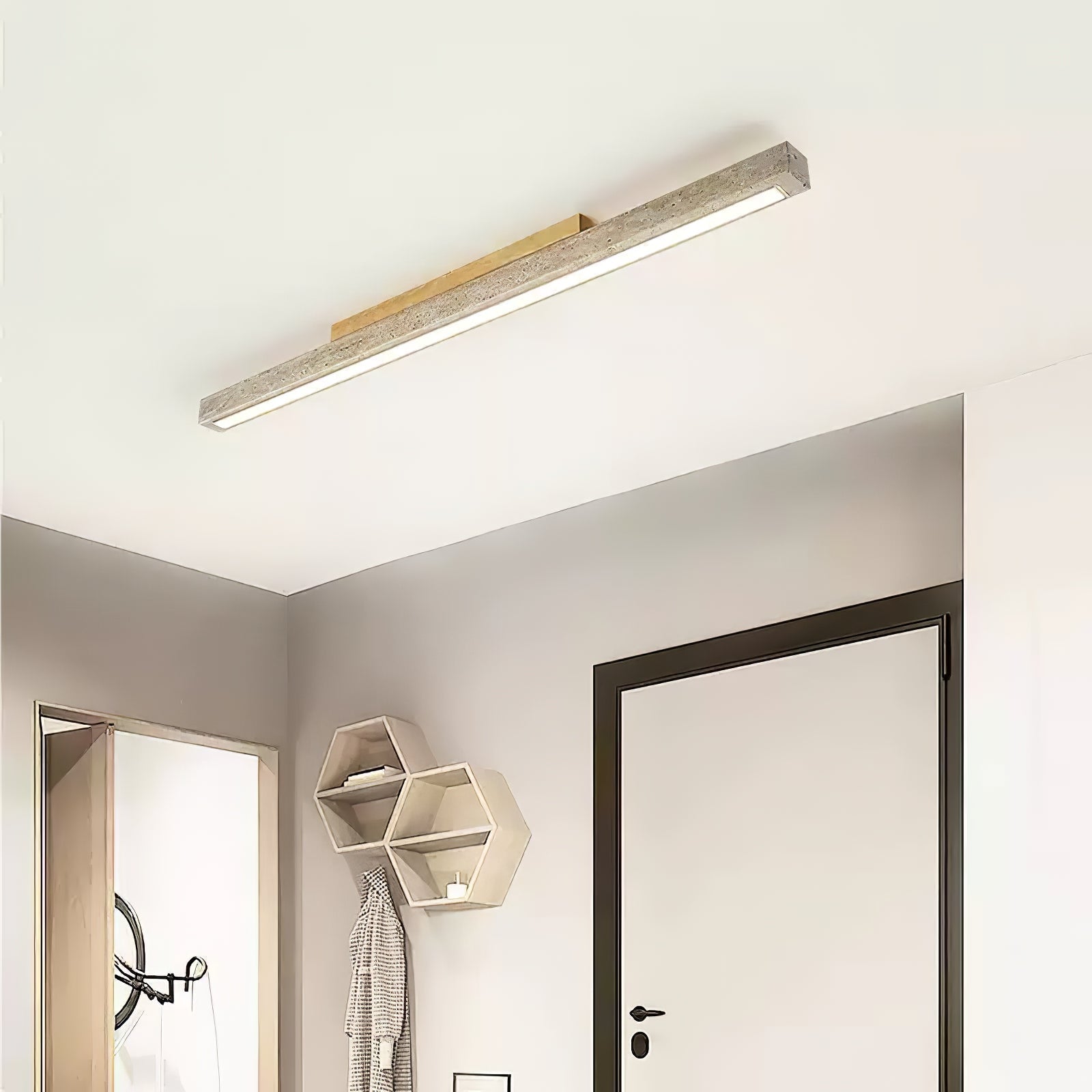 Comele Natuursteen Plafondlamp