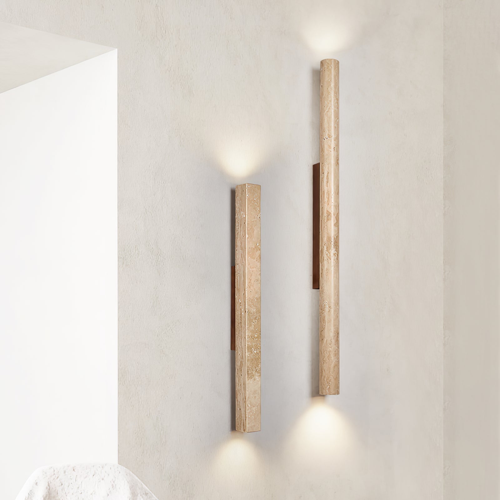 Trim Natuursteen Wandlamp