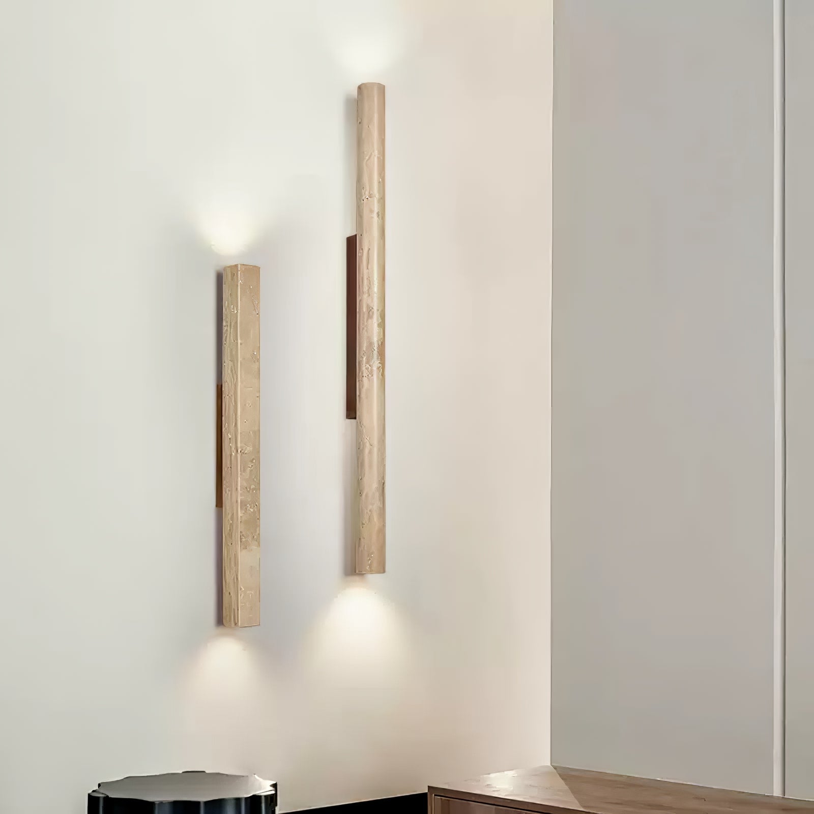 Trim Natuursteen Wandlamp
