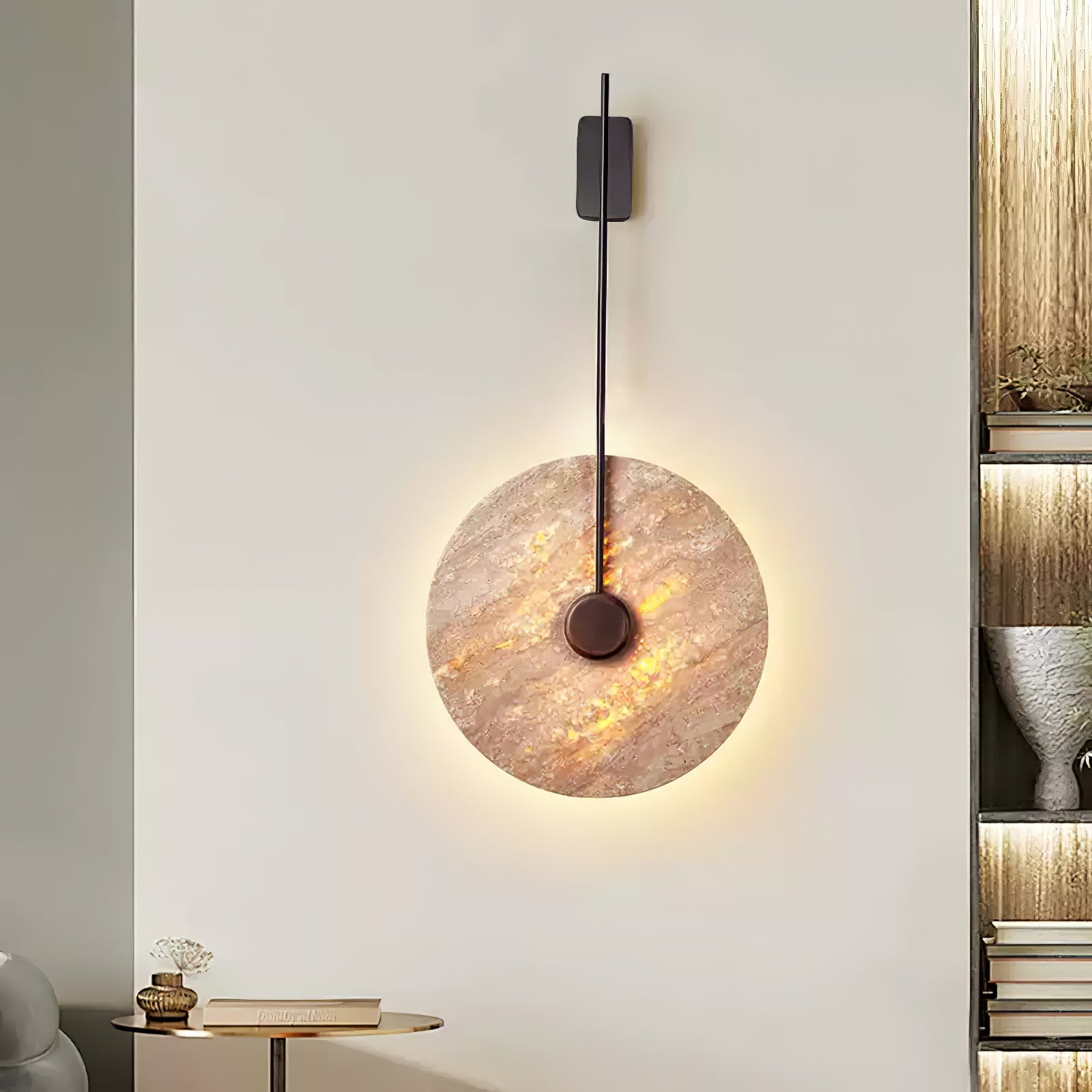 Mofis Travertijnen Wandlamp