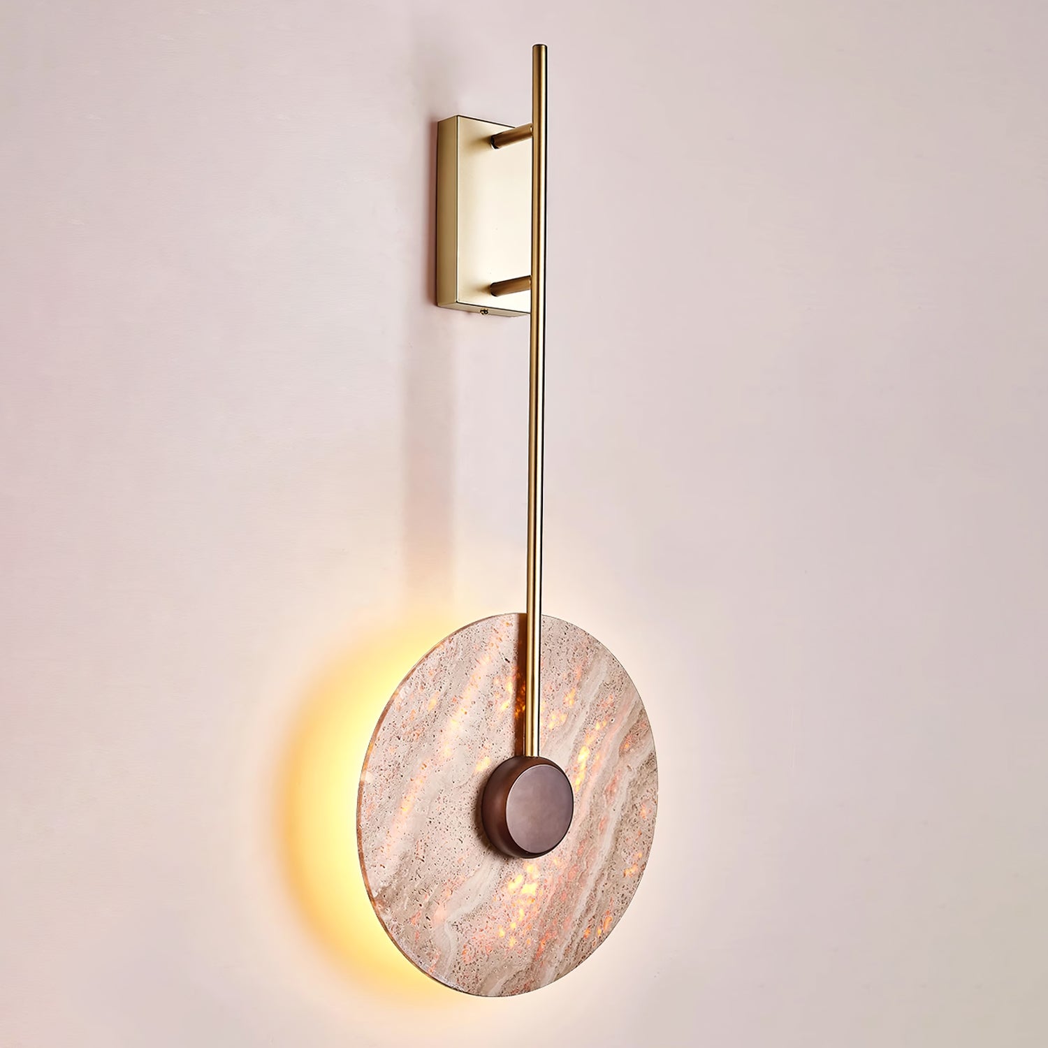 Mofis Travertijnen Wandlamp
