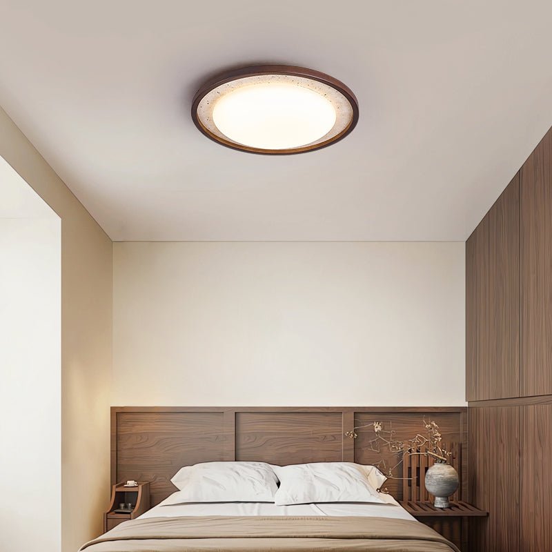 Zeco Travertijnen Planfondlamp