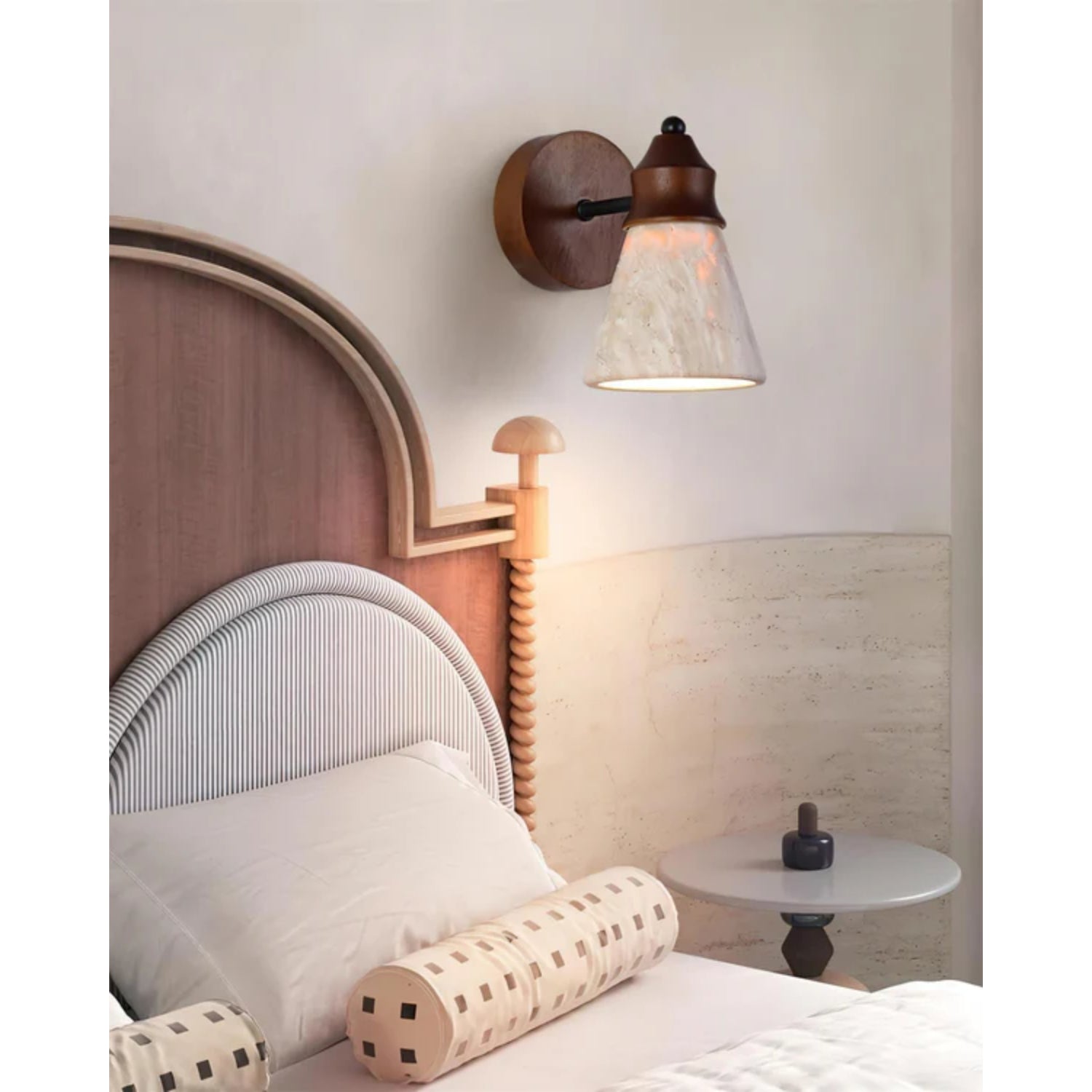 Tomiso Natuursteen Wandlamp