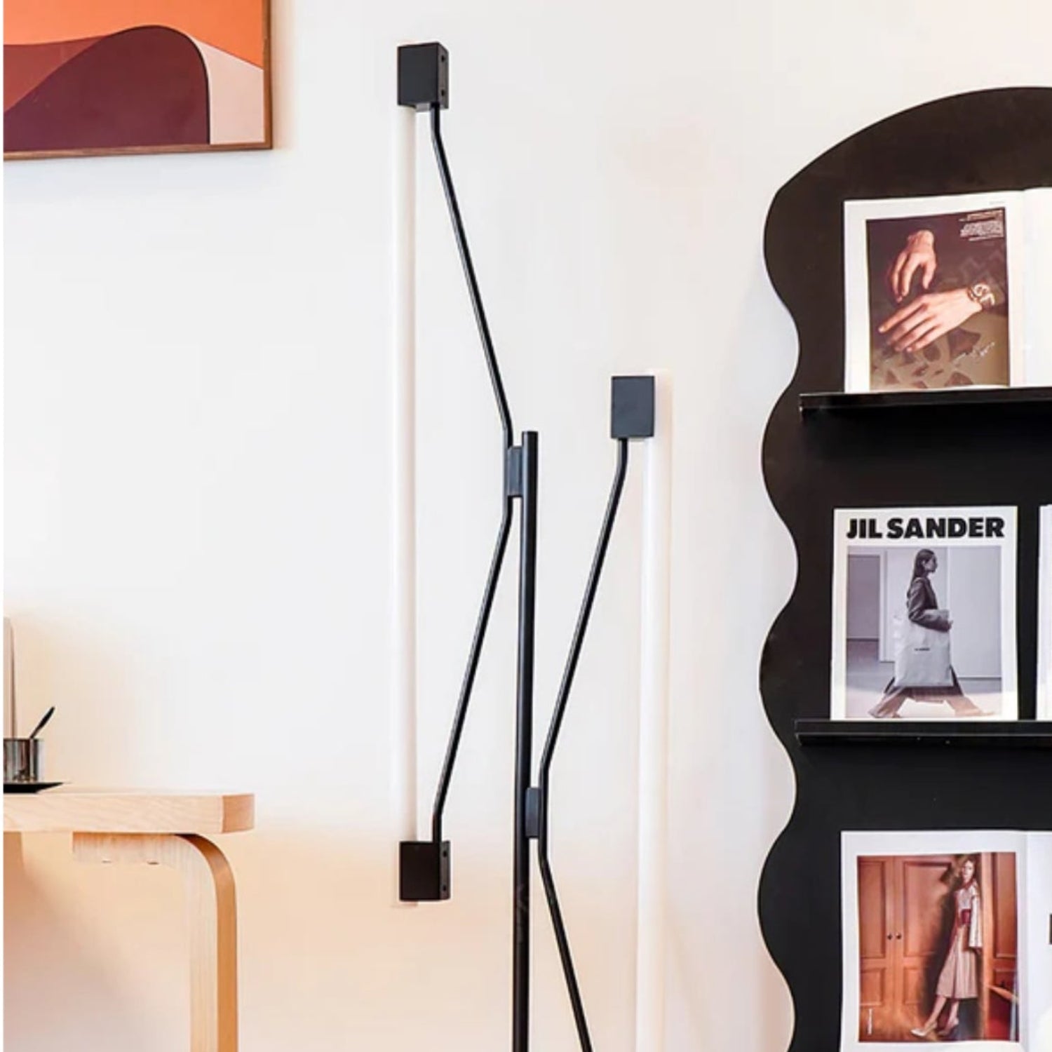 Duo Lineaire Vloerlamp