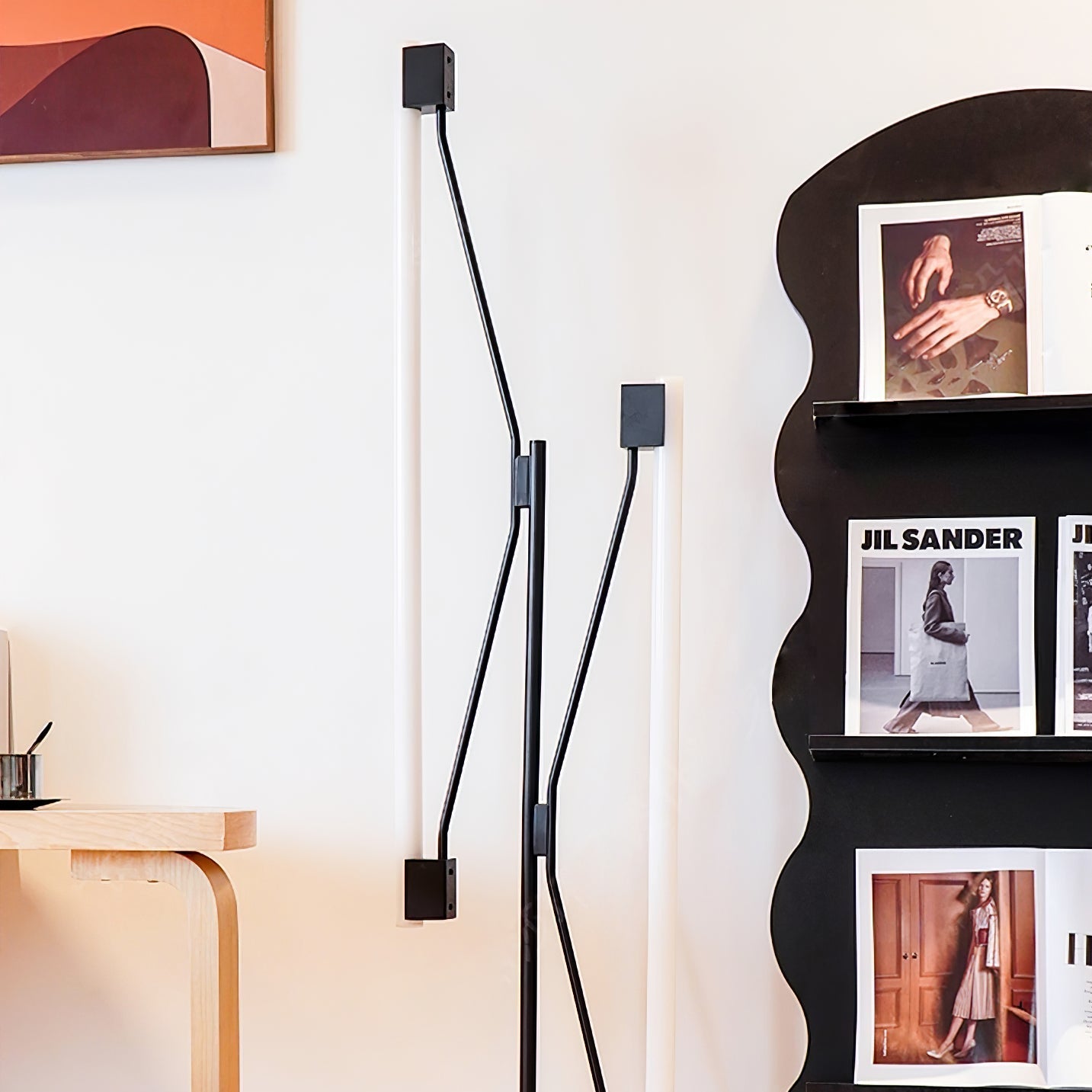 Duo Lineaire Vloerlamp