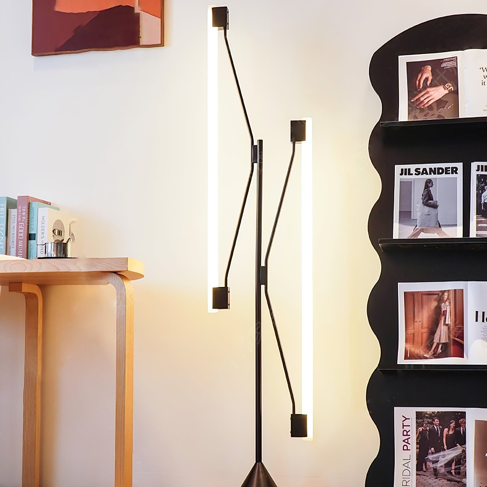 Duo Lineaire Vloerlamp
