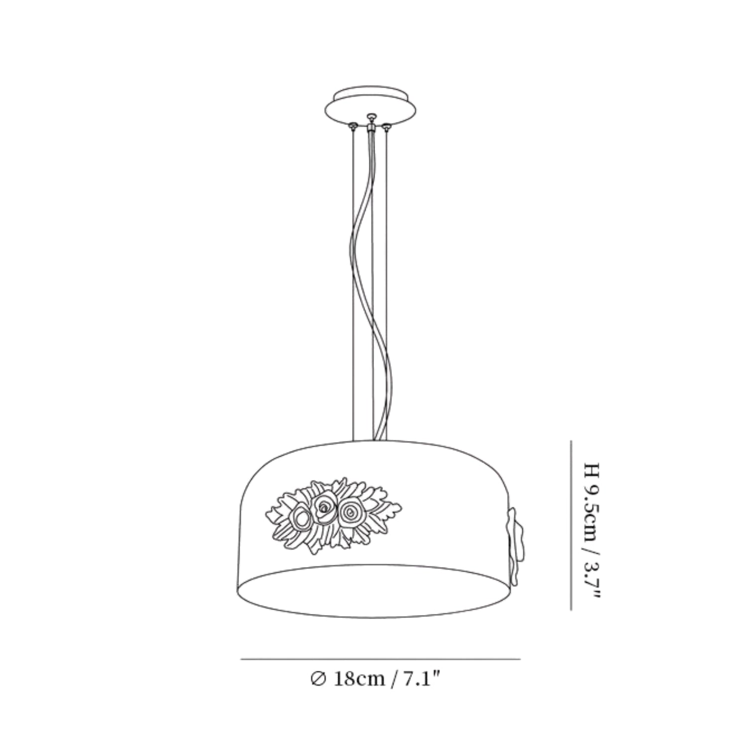 Vea Gouden Hanglamp