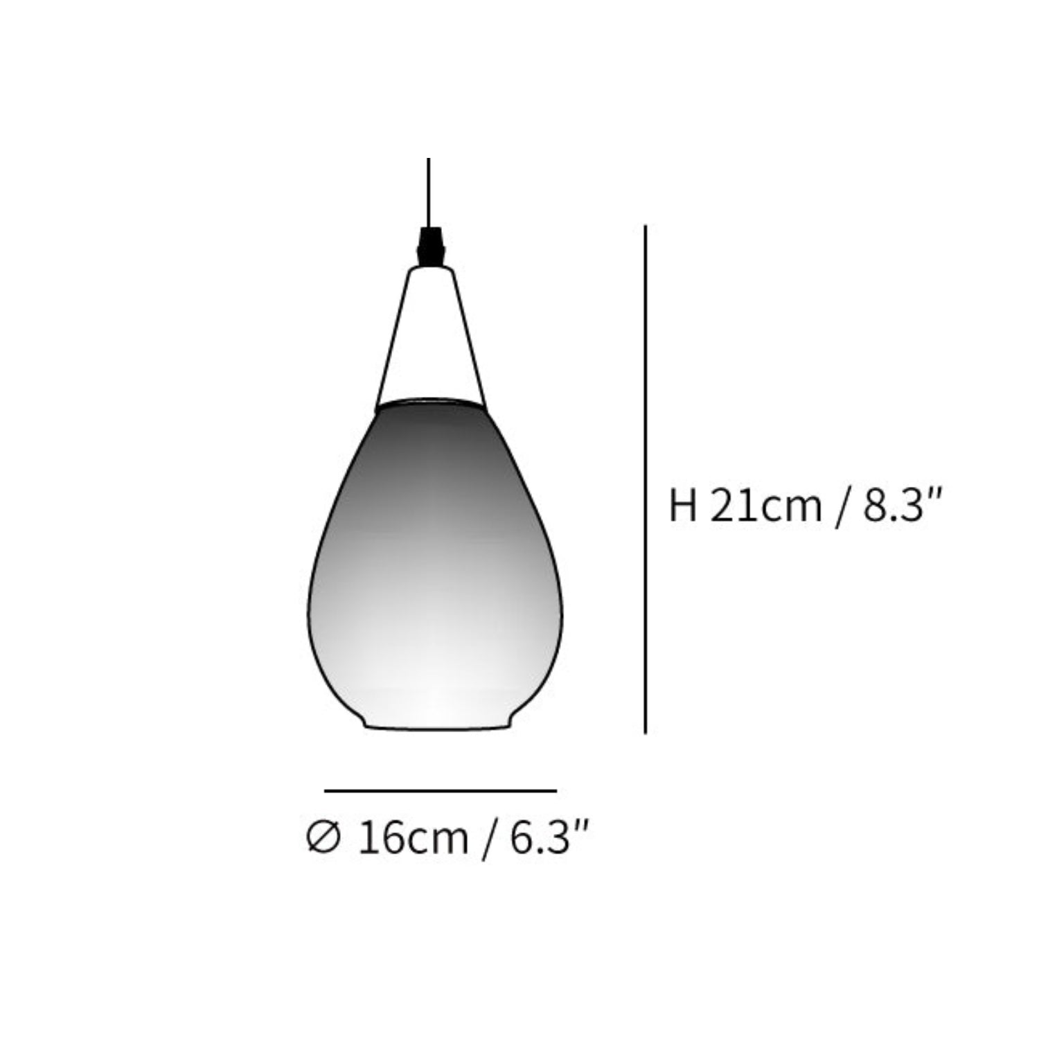 Bensy Drop Hanglamp