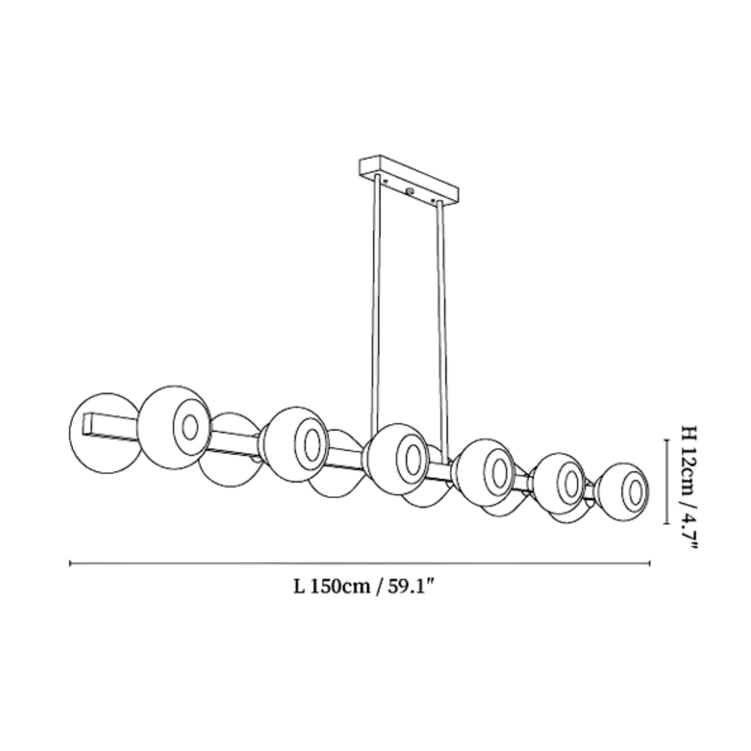 Nobelau Plafondlamp