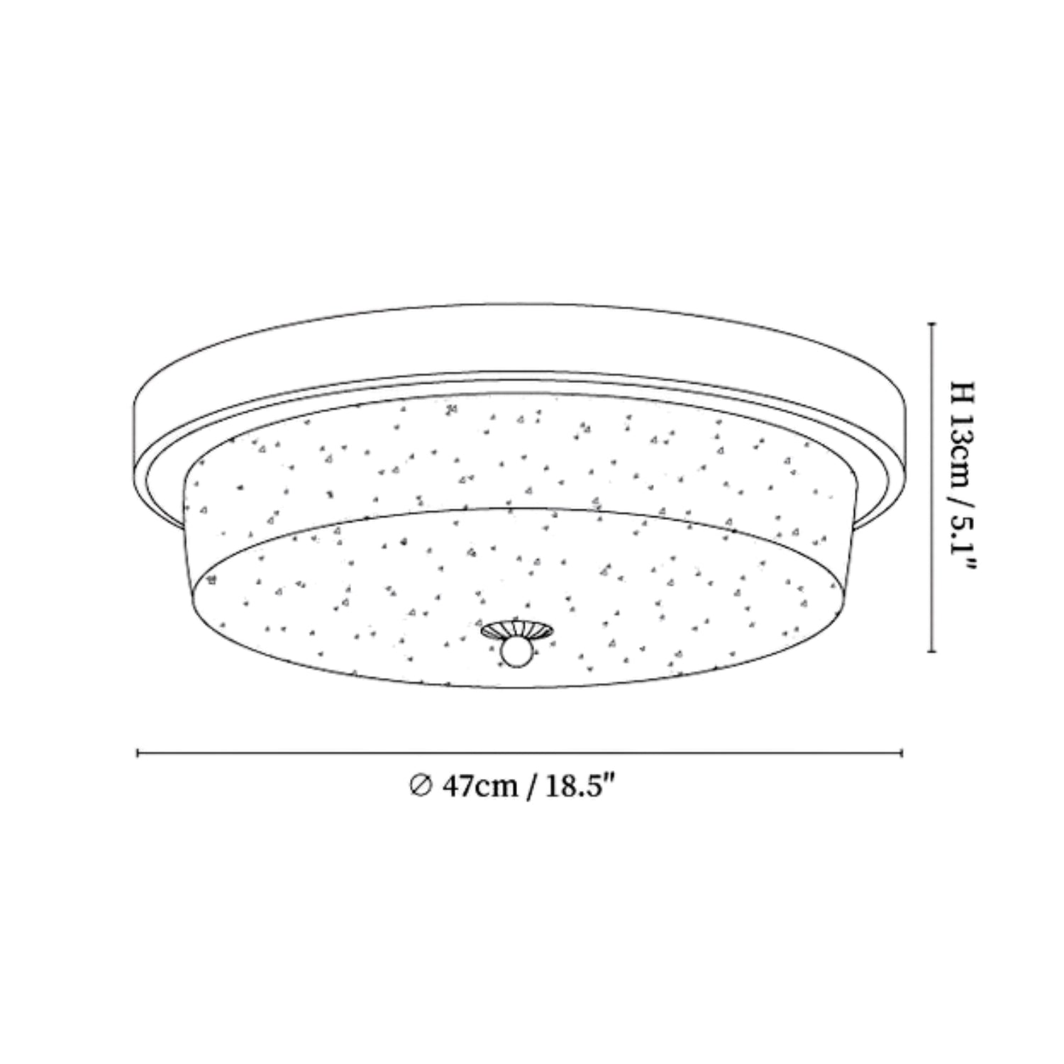Fobenza Plafondlamp