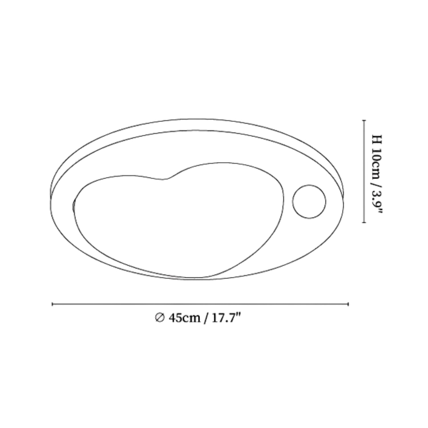 Colfezza Plafondlamp