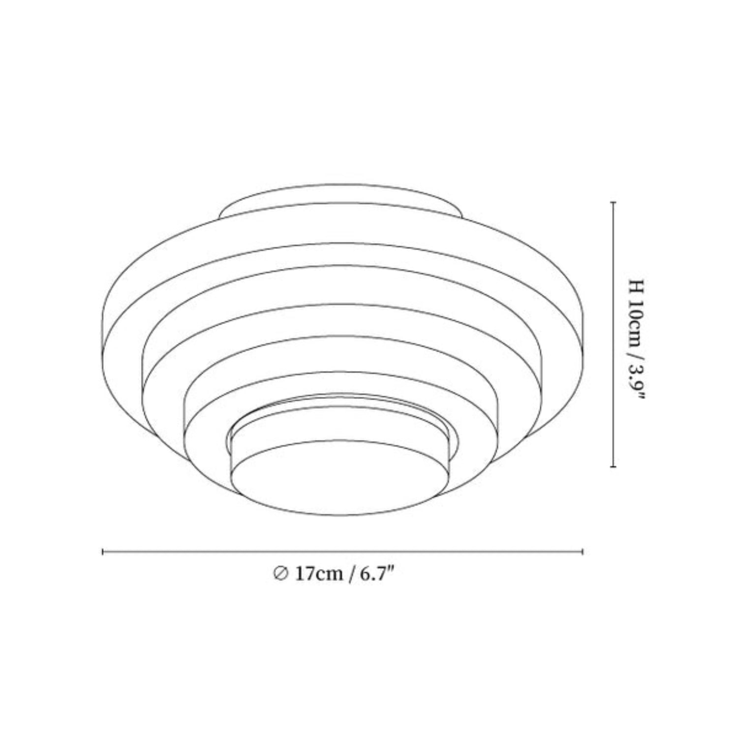 Apenco Plafondlamp