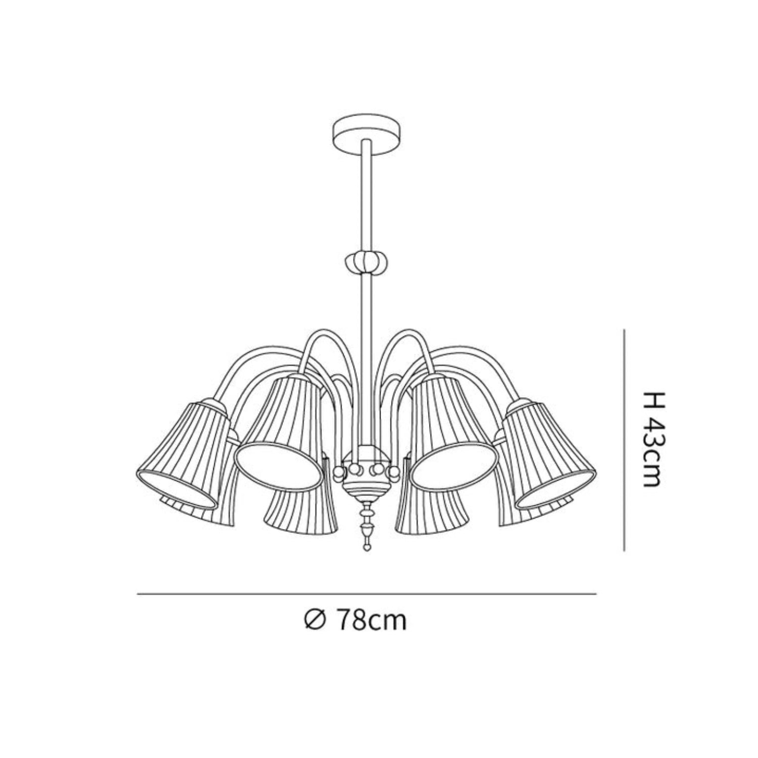 Cromeniz Plafondlamp
